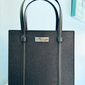 Kate Spade Black Glitter Kenzie LD small bag/purse/crossbody